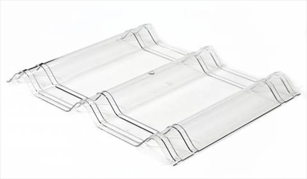 clear Onduvilla tile-effect roof sheet – weather-resistant and lightweight